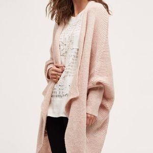 NWT Anthropologie Sleeping On Snow Pink Cardigan